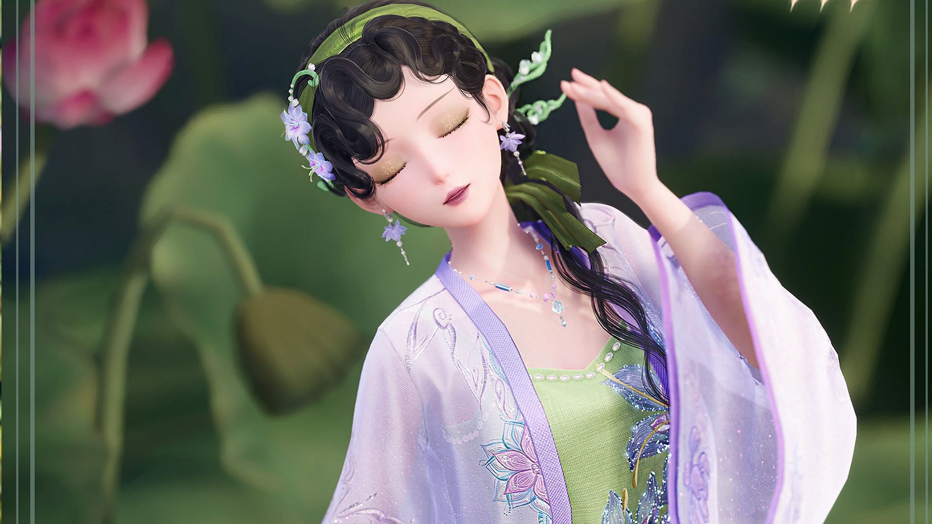 3-star outfit Lotus Fate (Image via Infold Games)